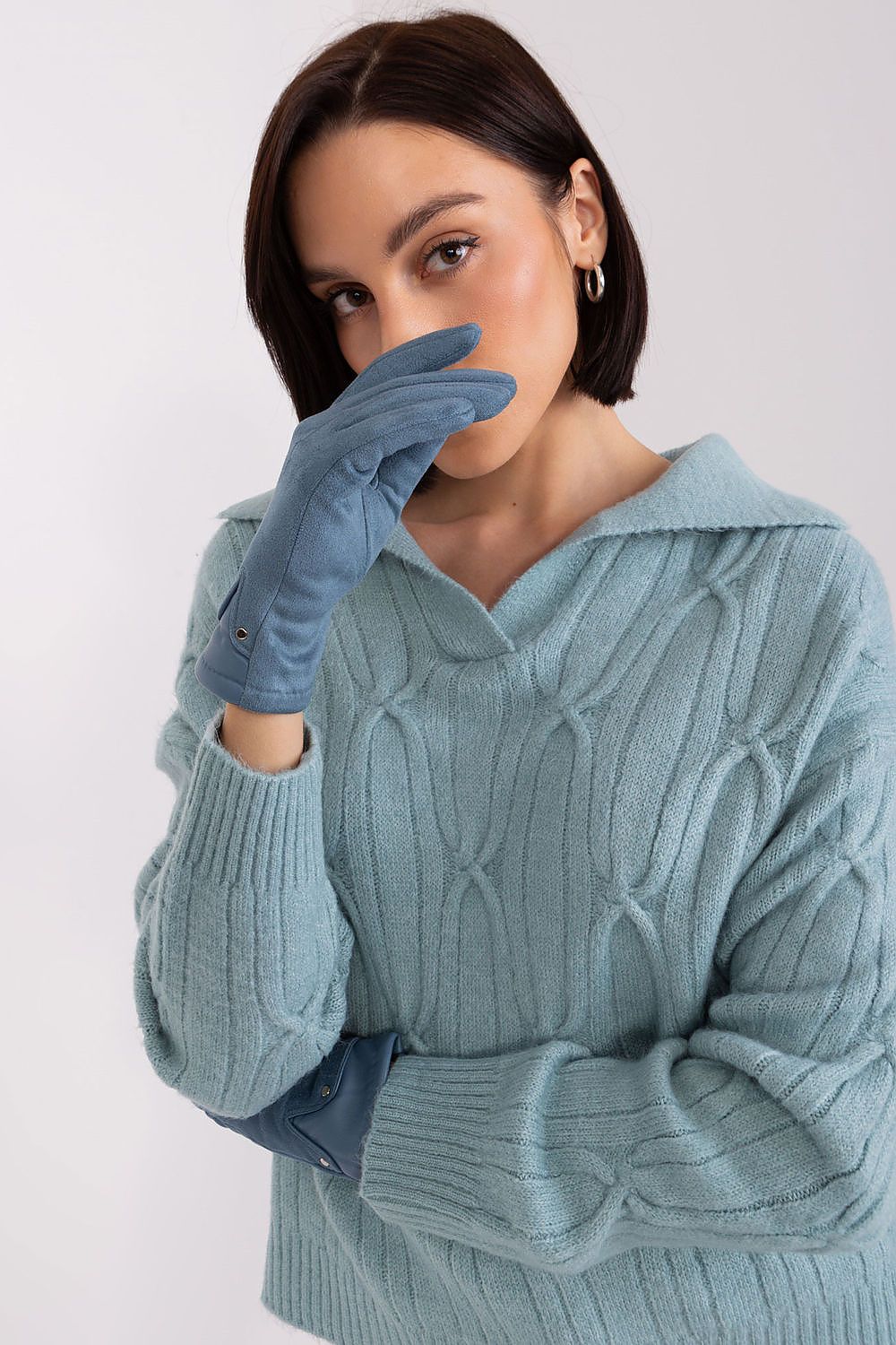  Pirštinės model 188293 Wool Fashion Italia 
