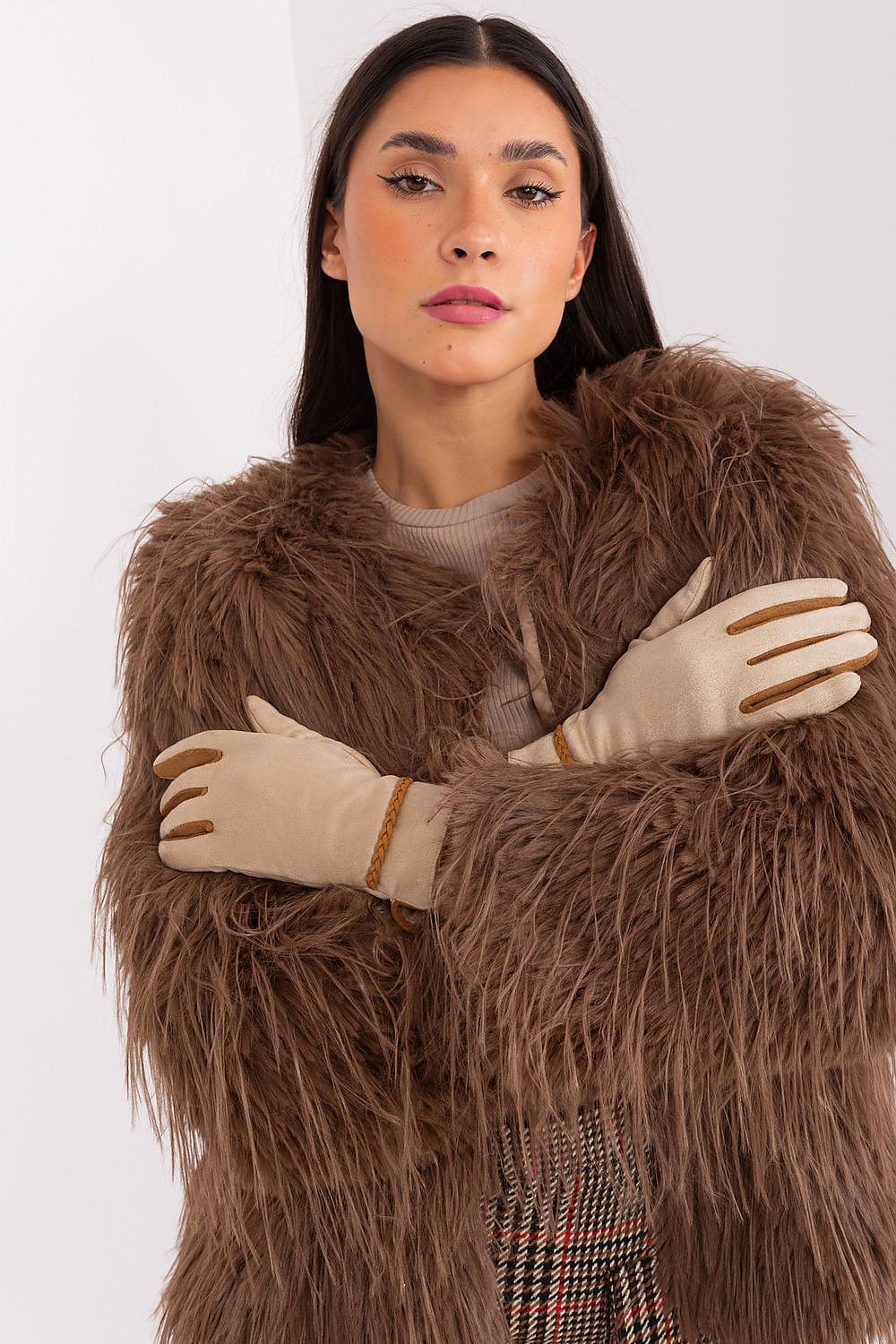  Pirštinės model 188835 Wool Fashion Italia 