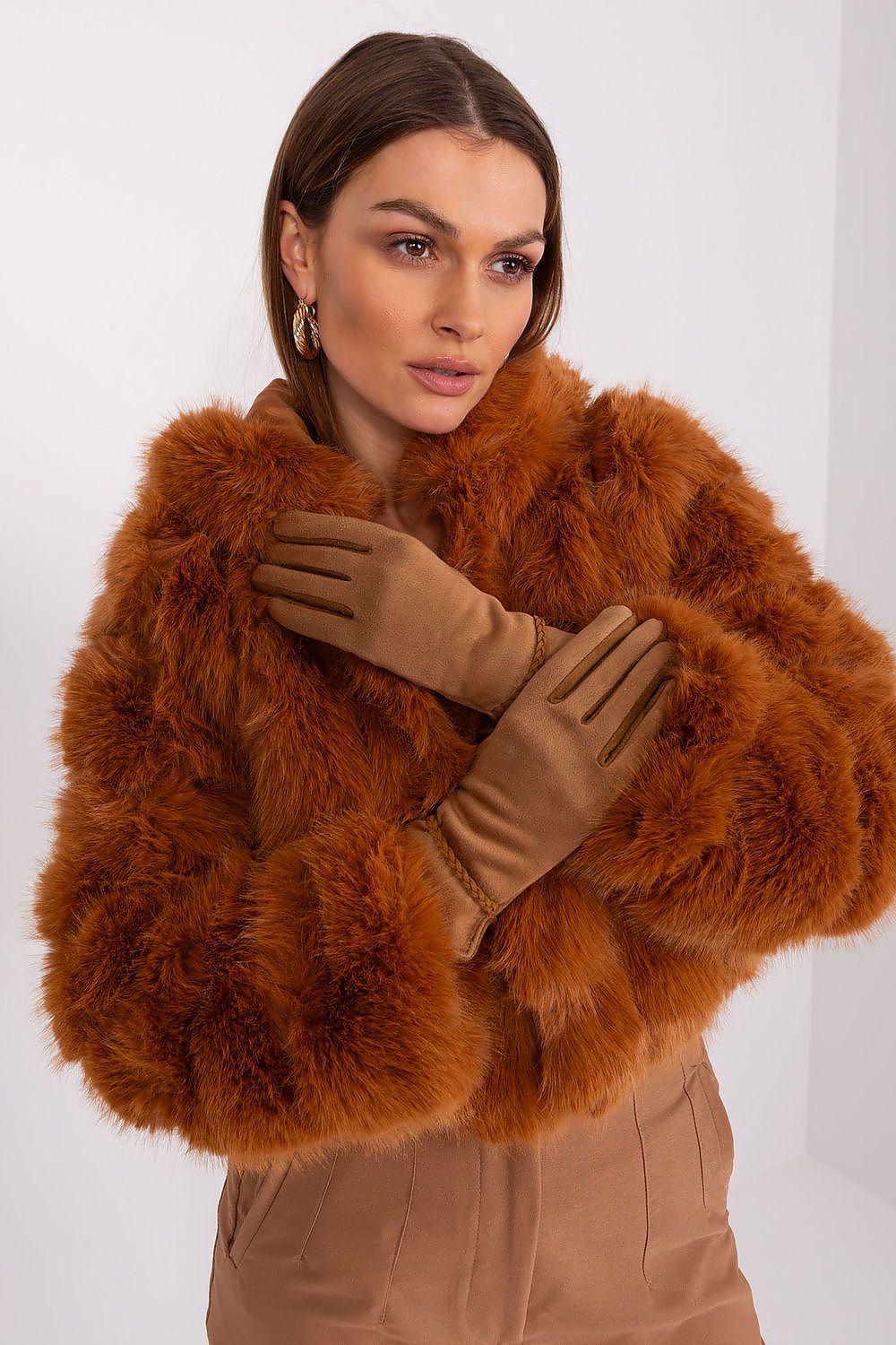  Pirštinės model 189538 Wool Fashion Italia 