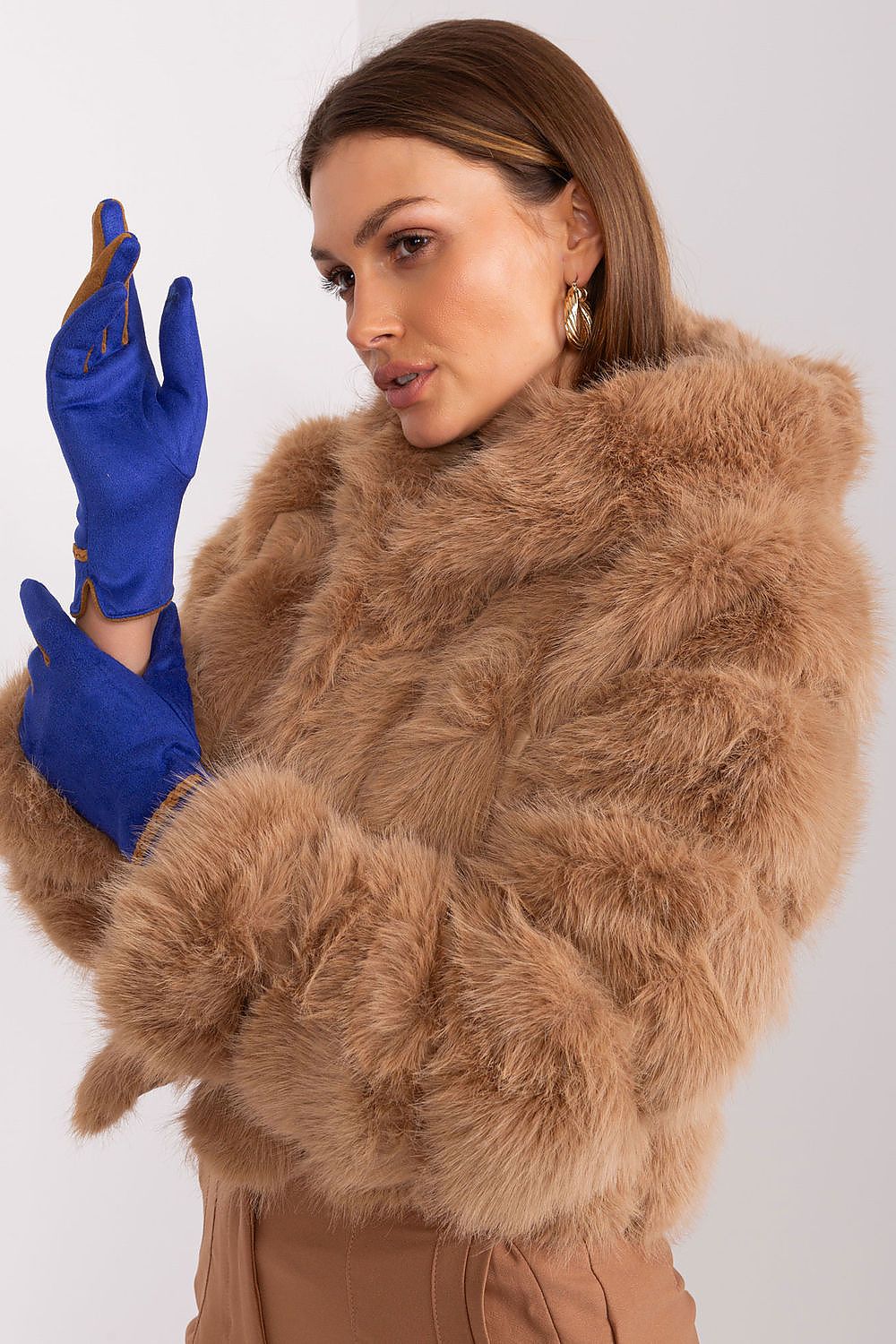  Pirštinės model 189542 Wool Fashion Italia 