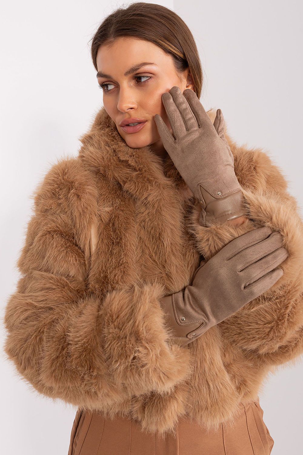  Pirštinės model 189550 Wool Fashion Italia 