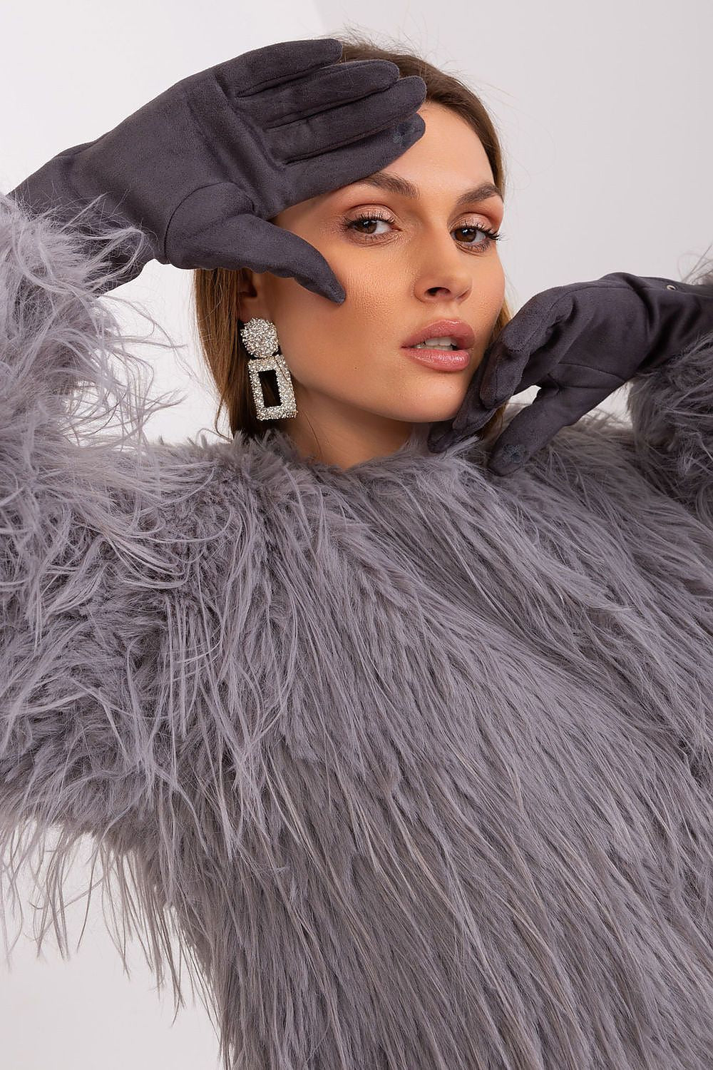  Pirštinės model 189555 Wool Fashion Italia 