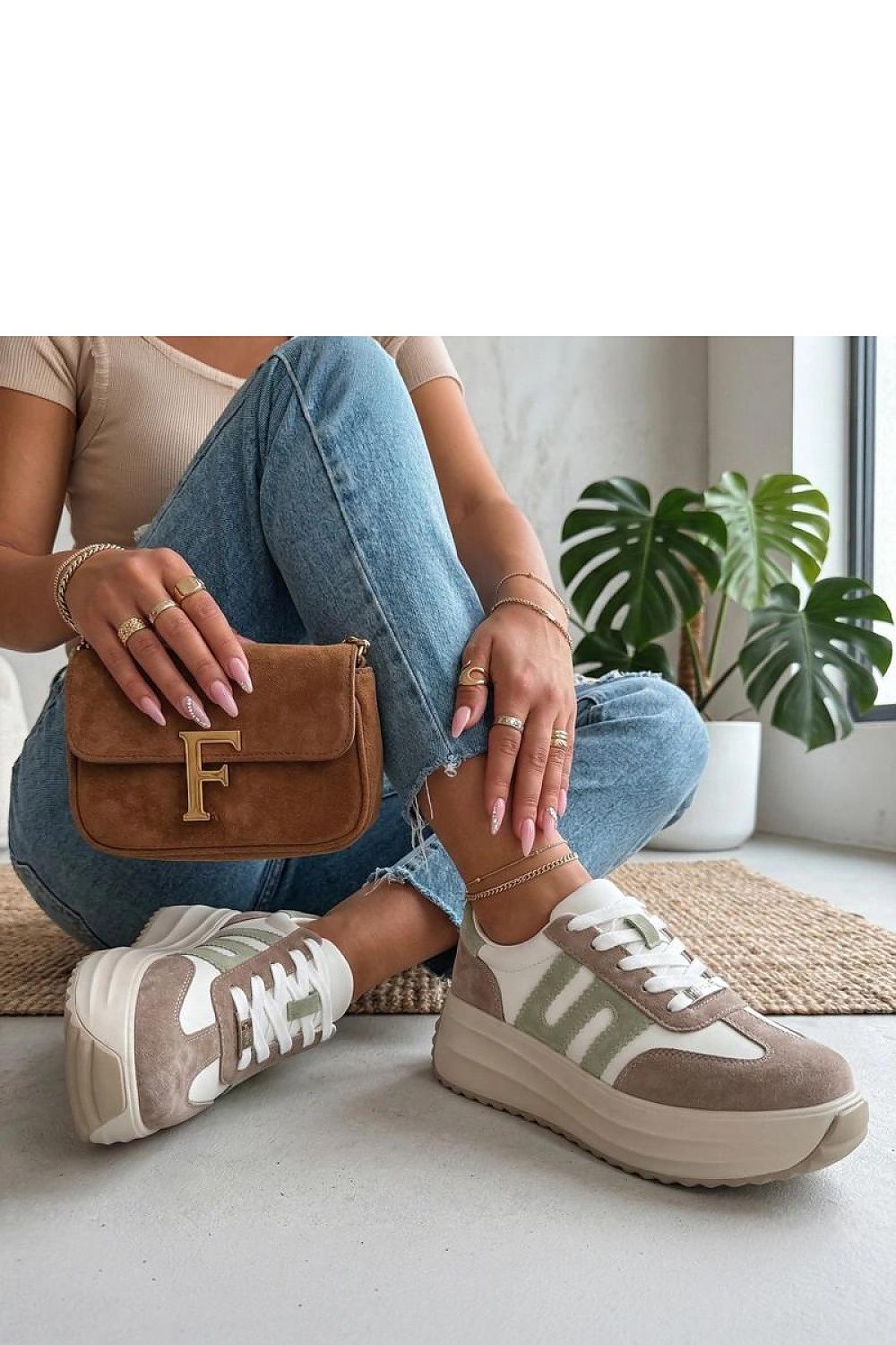  Sportiniai bateliai ant platformos model 226029 Solea 