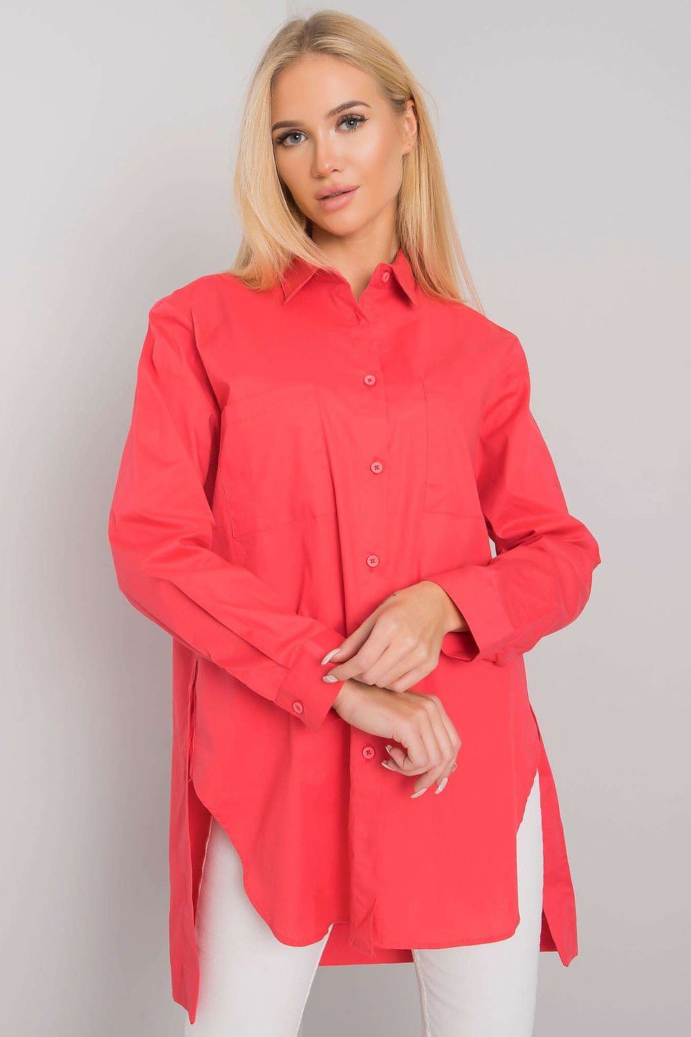  Marškiniai ilgomis rankovėmis model 160740 Ex Moda 