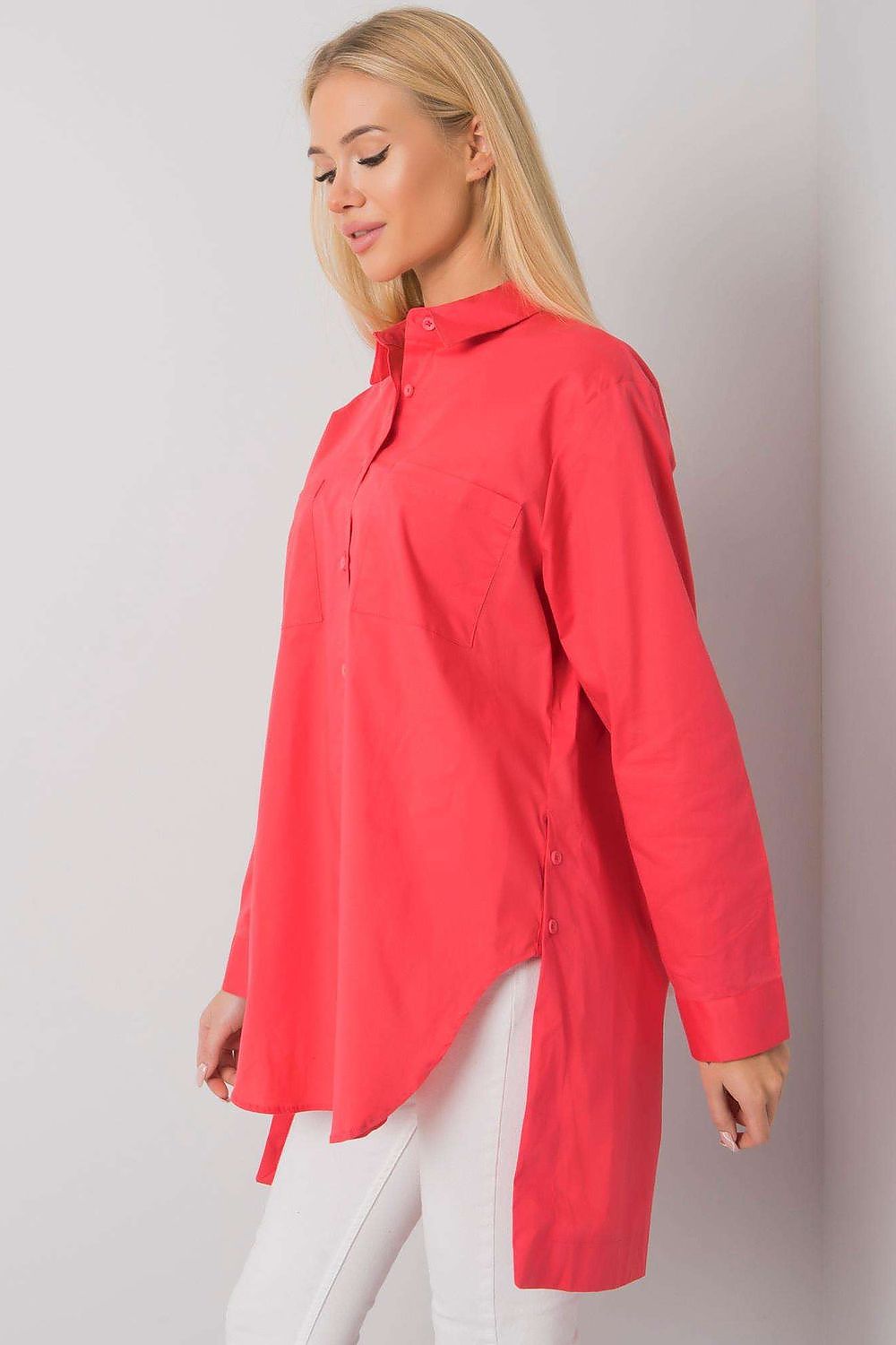  Marškiniai ilgomis rankovėmis model 160740 Ex Moda 