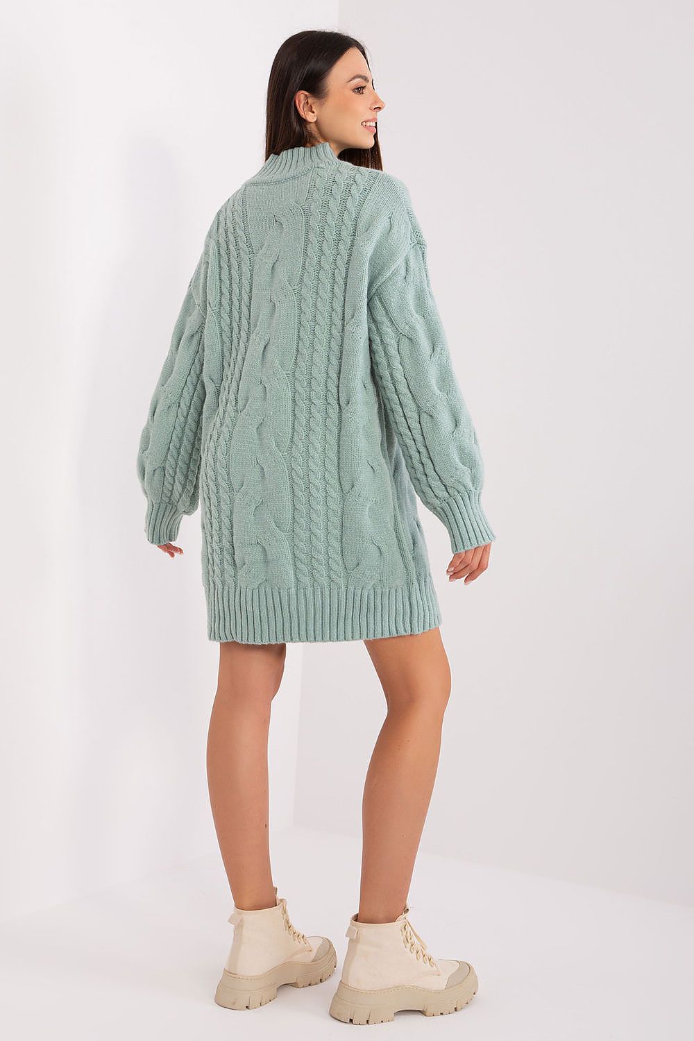  Ilgas megztinis model 185729 Wool Fashion Italia 