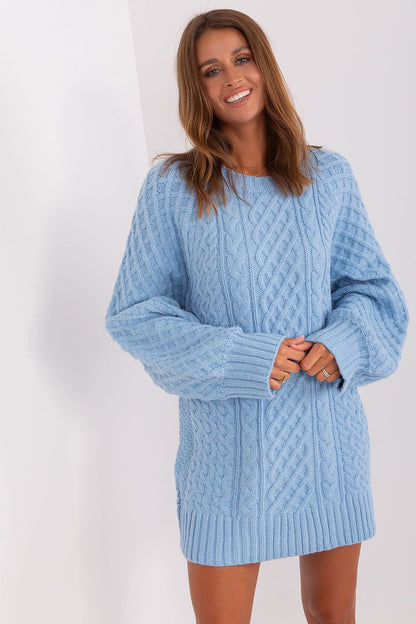  Ilgas megztinis model 185733 Wool Fashion Italia 