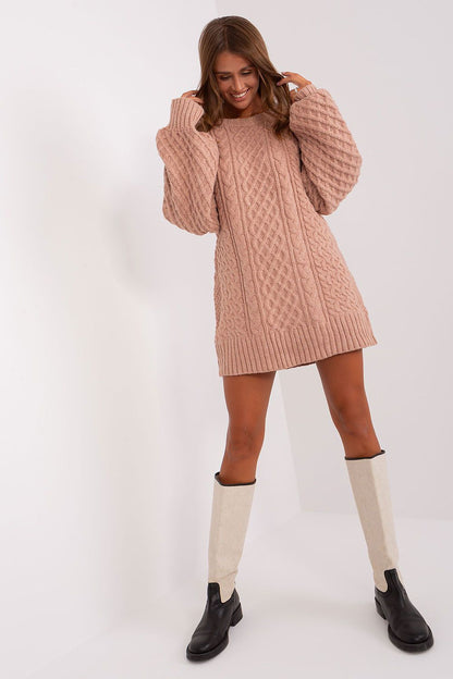  Ilgas megztinis model 185736 Wool Fashion Italia 