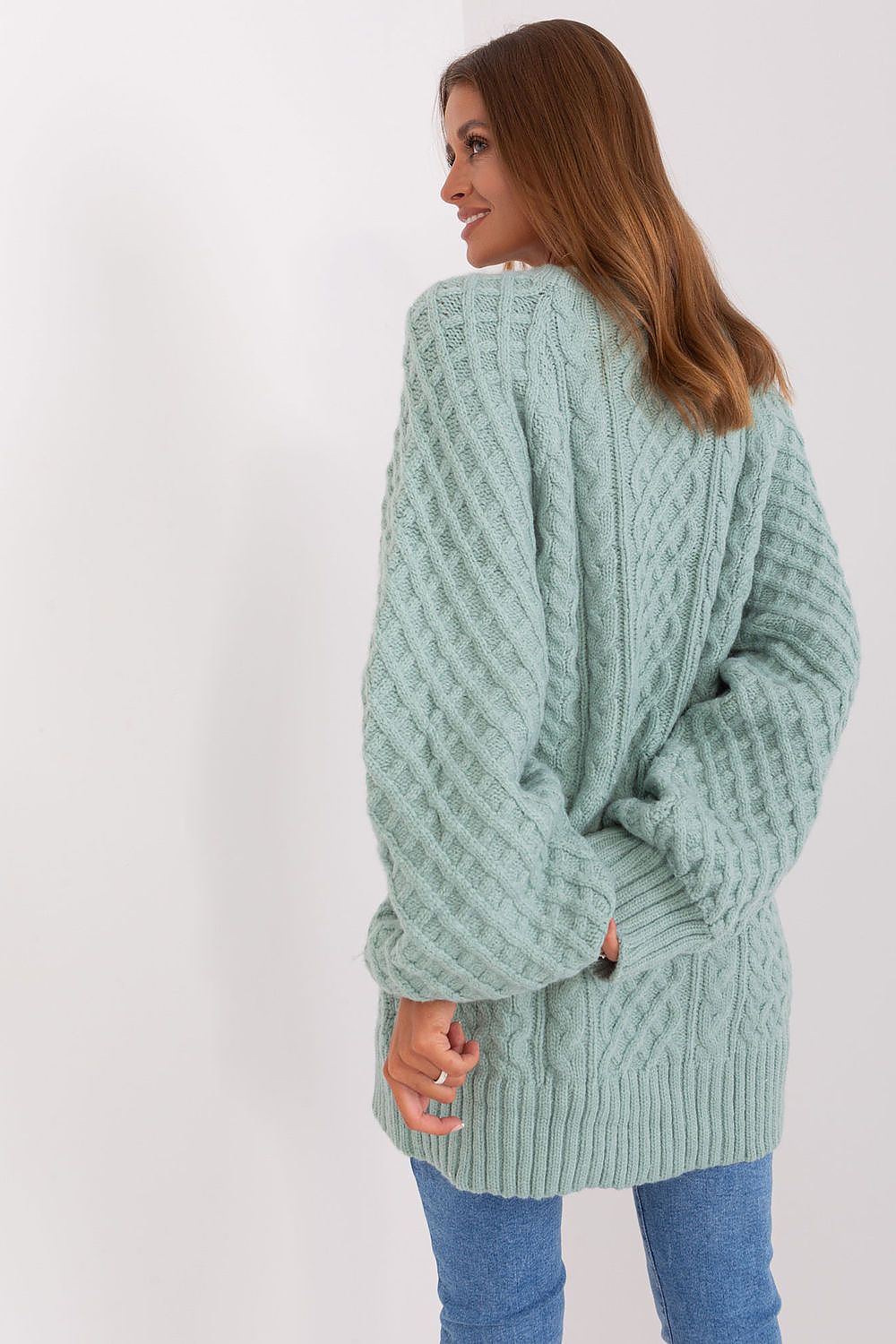  Ilgas megztinis model 185745 Wool Fashion Italia 